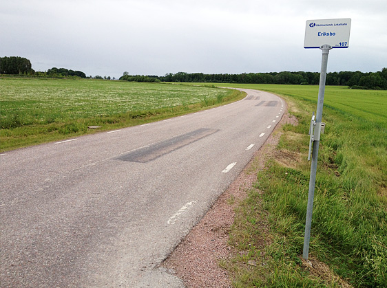 Ny busshållsplats