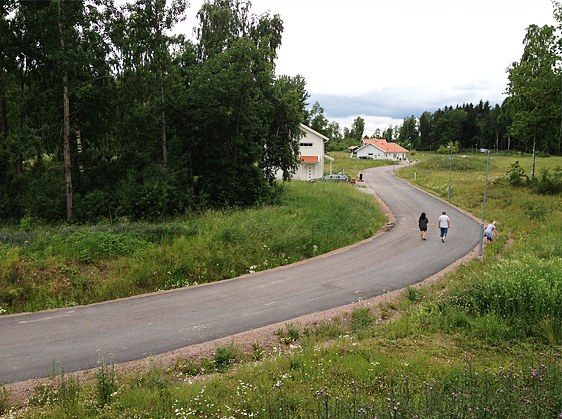 Promenad på Eriksbo Park